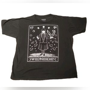 Wednesday Tarot Card T-Shirt